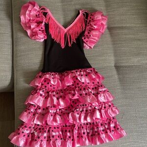 Flamenco Spanish Dancer Costume (3-4 Years)
